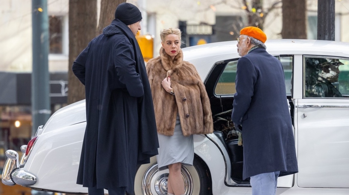 Aubrey plaza adam driver megalopolis set photos 15